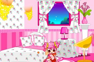 优优的粉色卧室