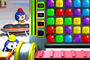 《企鹅消方块》游戏画面1