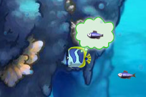 《深海大鱼吃小鱼》游戏画面1