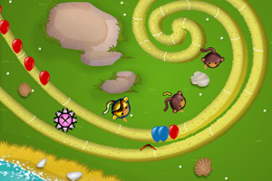 《小猴子守城4V1.16升级版》游戏画面1