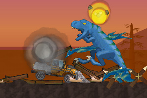 《恐龙战车变态版》游戏画面1
