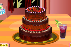 《甜蜜巧克力蛋糕》游戏画面1