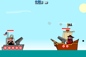 《船长大战海盗中文版》游戏画面1