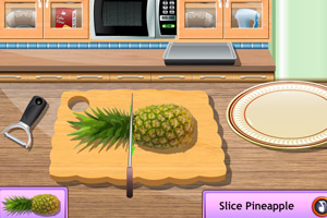 菠萝水果蛋糕