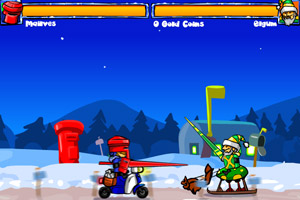 《骑士竞技圣诞版修改版》游戏画面1