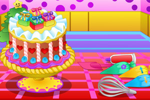 《新春奶油蛋糕》游戏画面1