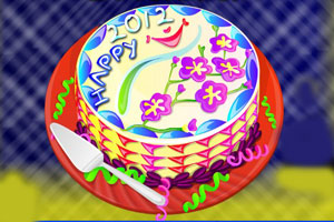 《2012新年蛋糕》游戏画面1