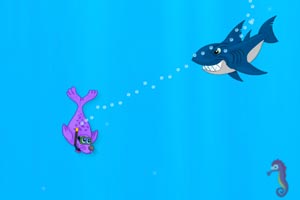 《海豹躲鲨鱼》游戏画面1