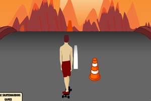 《夏日街头滑板》游戏画面1