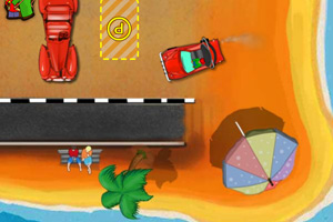 《沙滩停车场》游戏画面1