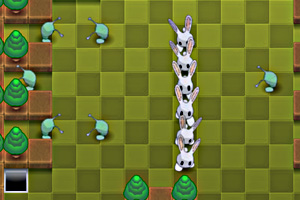 《兔子小火车》游戏画面1