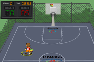 《斯伯丁篮球少年》游戏画面1