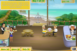 《海边餐厅》游戏画面1