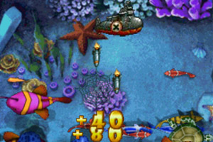 《潜艇捕鱼》游戏画面1