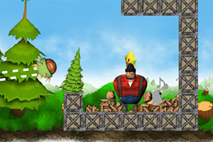 《3D愤怒的蘑菇2》游戏画面1