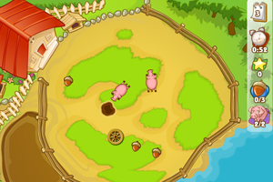 《欢乐农场小猪》游戏画面1