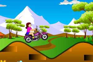 《萨拉的摩托车》游戏画面1