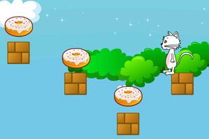 《白猫吃奶酪》游戏画面1