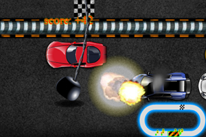 《铁球砸汽车》游戏画面1