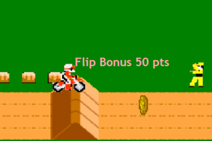 《摩托车竞赛》游戏画面1