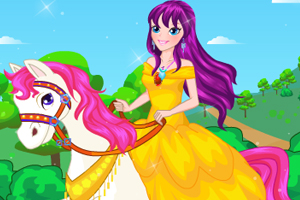 《公主与白马》游戏画面1