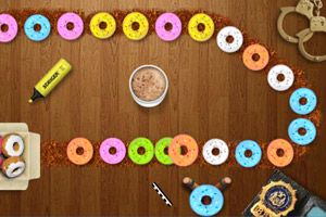 《甜甜圈祖玛》游戏画面1