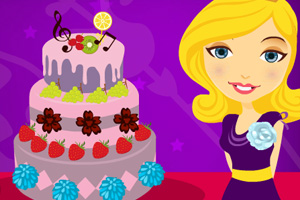 《甜蜜16岁生日蛋糕》游戏画面1