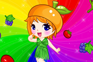 《水果蔬菜女孩》游戏画面1