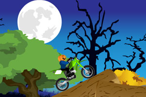 《南瓜人骑摩托》游戏画面1
