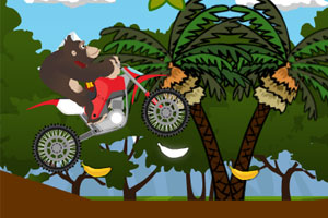 《猴子骑摩托》游戏画面1