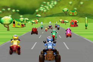 《玩具车竞赛赛》游戏画面1