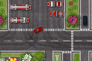 《消防车救援》游戏画面1