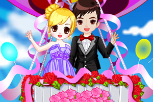 《空中浪漫婚礼》游戏画面1
