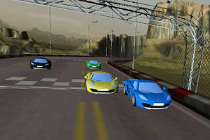 《亡命赛车道》游戏画面1