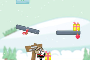 《圣诞老人智取礼物2选关版》游戏画面1