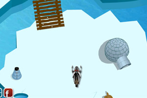 《北极摩托驾驶》游戏画面1