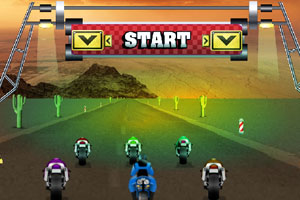 《摩托车手之路》游戏画面1