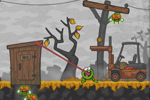 《小青蛙吃害虫》游戏画面1