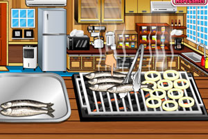 《制作烤沙丁鱼》游戏画面1