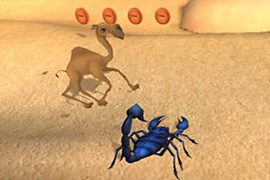 《勇敢的骆驼》游戏画面1