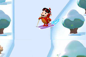 《巴拉猴滑雪》游戏画面1