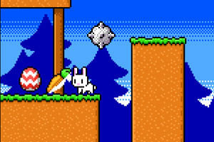 《小兔子收集彩蛋》游戏画面1