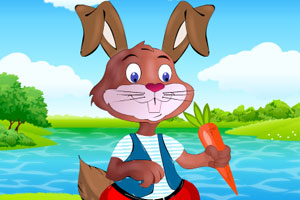 《复活节装扮兔先生》游戏画面1