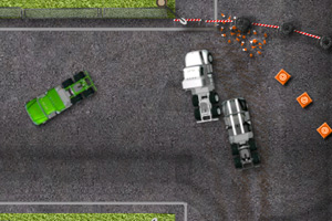 《工业卡车赛》游戏画面1