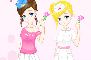 《漂亮时尚护士装》游戏画面1