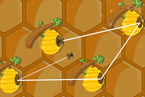 《小蜜蜂回巢》游戏画面1