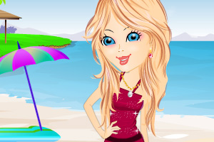 《沙滩时尚女郎》游戏画面1