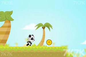《熊猫吃金币》游戏画面6