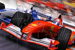 《F1大奖赛拼图》游戏画面1