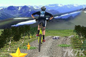 《山地自行车3D版》游戏画面1